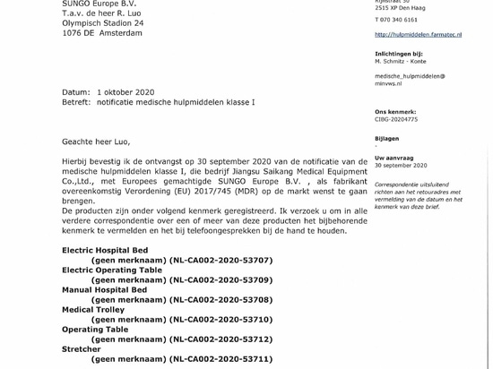 La certificación de la NUEVA normativa CE MDR EU 2017745 ha sido aprobada en 2020