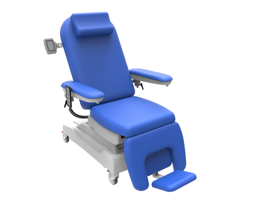 2021 nuevo estilo 4 motores silla de hemodiálisis médica silla de diálisis eléctrica con la posición de relax