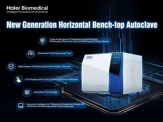 Autoclave horizontal de sobremesa: ¡gestión inteligente de la esterilización!