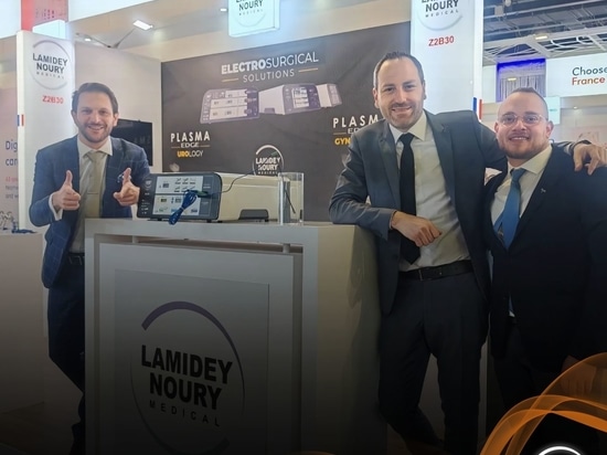 Stand de Lamidey Noury en ArabHealth2025