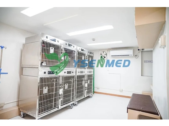 jaula inoxidable para mascotas YSVET1220C