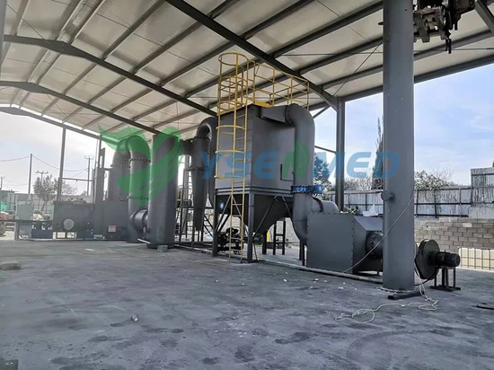 Incinerador de residuos médicos YSENMED con sistema de purificación de gas instalado en Chipre