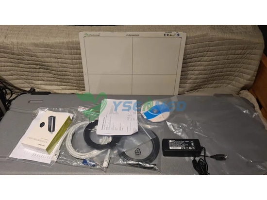 Contenido médico chileno con detector DR inalámbrico YSENMED y buen servicio.