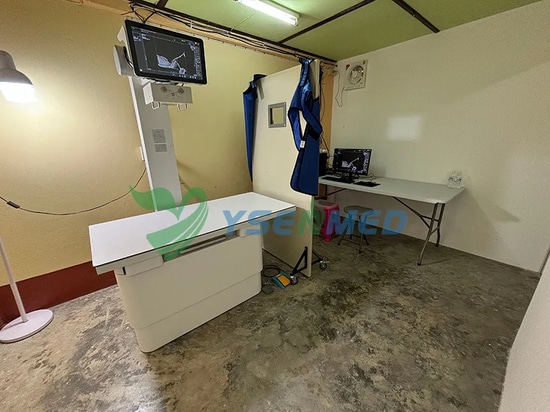 El ingeniero en radiología de YSENMED recibe buenas críticas del veterinario tailandés