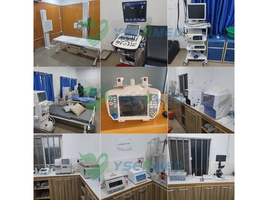 Equipo YSENMED instalado y puesto en servicio en un hospital de Nigeria