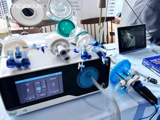 Micro-News丨Microcure Medical brilla en el Foro Quirúrgico de la Universidad de Hong Kong con soluciones inteligentes mínimamente invasivas