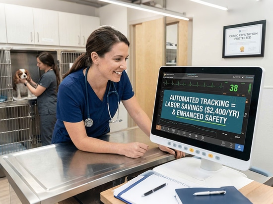 ¿Cómo puede un monitor de pacientes veterinarios aumentar los ingresos de su clínica en 25.000 dólares?