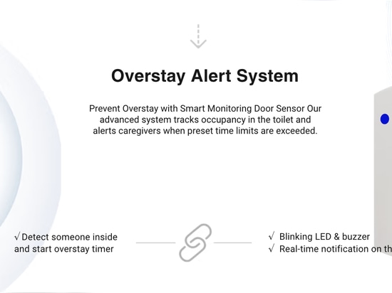 Sensor de permanencia excesiva para la seguridad en el baño