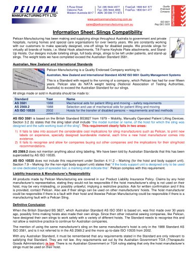 Slings Compatibility