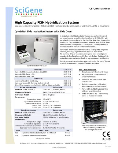 High Capacity FISH HybridizaƟon System