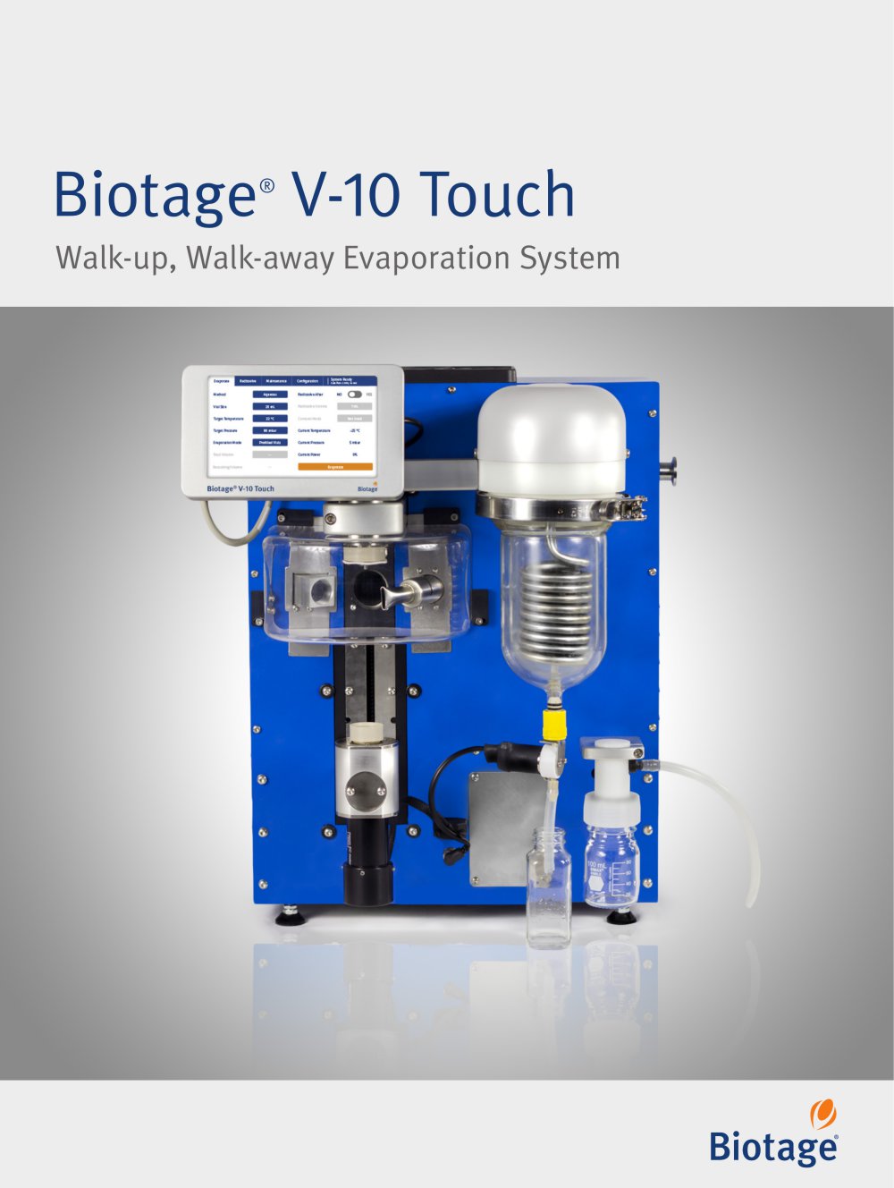Biotage&reg;  V-10 Touch - Biotage AB
