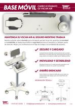 Portable Ultrasound Roll Stands - GE VScan Air