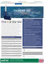 Inciderador Thunder 500 residuos marinos - Hoja de datos - 1