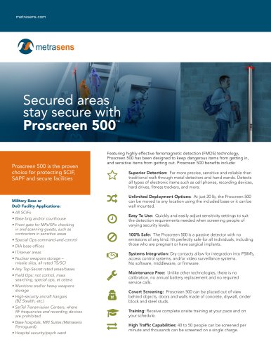 Proscreen 500™