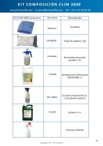 Documentacion CLIM 3000 - LIMPIADOR DE VAPOR ESPECIAL AIRE ACONDICIONADO - 16