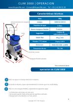 Documentacion CLIM 3000 - LIMPIADOR DE VAPOR ESPECIAL AIRE ACONDICIONADO - 8