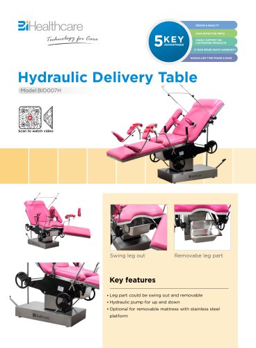 Brochure_(Hydraulic Delivery Bed-BID007H)_BiHealthcare