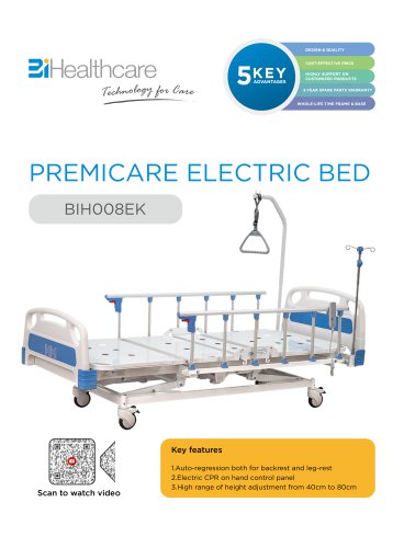 Brochure_Premicare electric bed(BIH008EK)_BiHealthcare