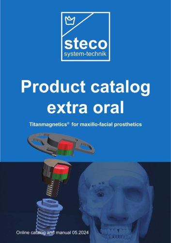 Product catalog extra oral