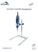 SCILOGEX Homogenizers Brochure