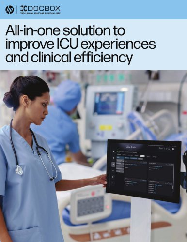 All-in-one solution to improve ICU experiences and clinical efficiency