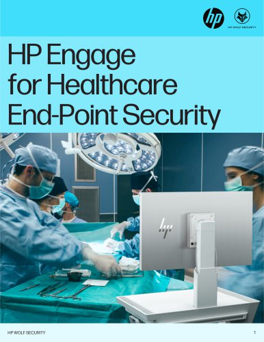 HP Engage for Healthcare End-Point Security
