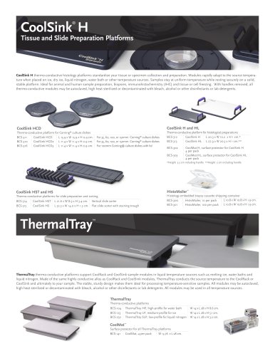 ThermalTray Platforms