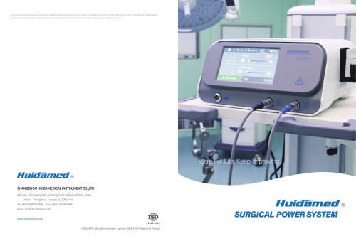 HD-MZI Surgical Power System