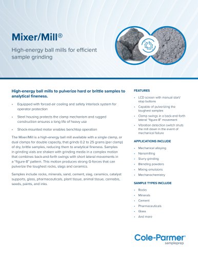 Mixer Mills&reg;