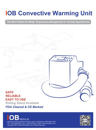 IOB Convective Warming Unit