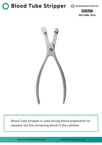 Blood Tube Stripper