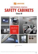 MICROBIOLOGICAL SAFETY CABINETS Class III