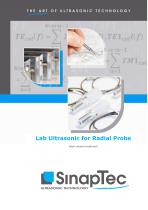 Lab Ultrasonic for Radial Probe