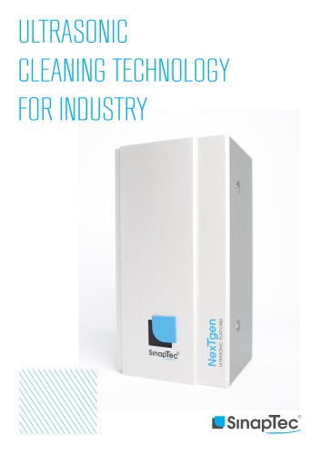 ULTRASONIC CLEANING TECHNOLOGY FOR INDUSTRY