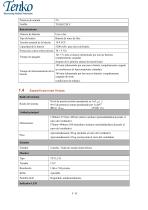 TK-1833  ESPECIFICACIONES DEL VENTILADOR-2