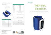 Clínico 24 horas MAPA compatible con transmisión de datos Bluetooth Hingmed WBP-02A Bluetooth - 1