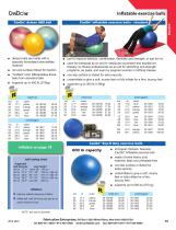 inflatable exercise balls
