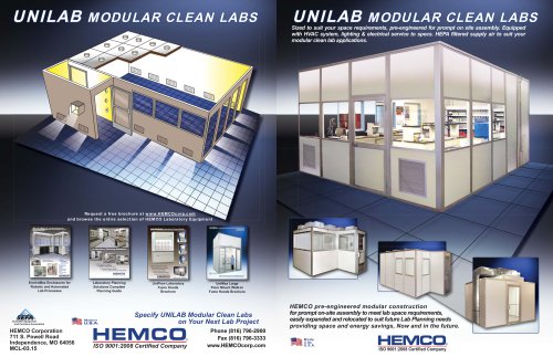 Modular Clean Labs