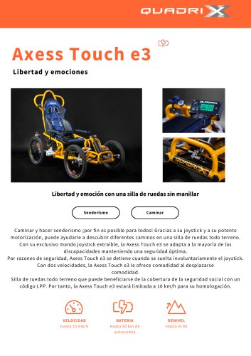 QUADRIX AXESS TOUCH e3