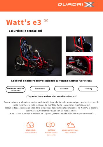 QUADRIX WATT&rsquo;S e3