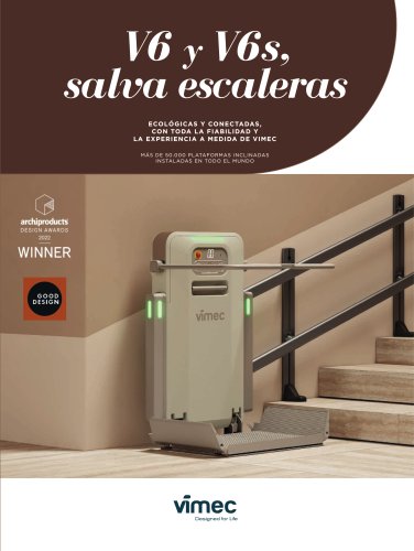 Vimec V6 y V6s salva escaleras