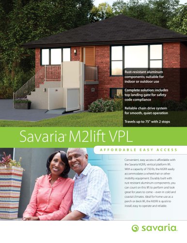 Savaria®M2lift VPL