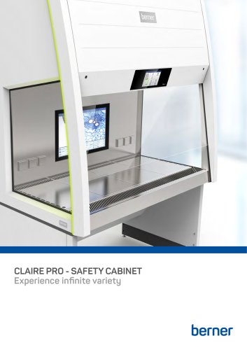 CLAIRE PRO - SAFETY CABINET