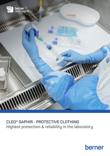 cleo® saphir Protective Clothing