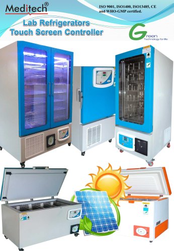 Laboratory Refrigerator Touch Screen