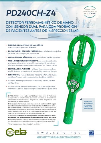 PD240CH-Z4 Brochure ES