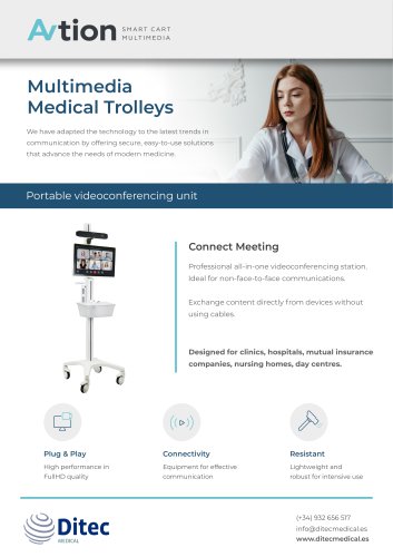 Multimedia Medical Trolleys