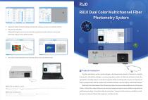 R810 RWD Dual Color Multichannel Fiber Photometry System