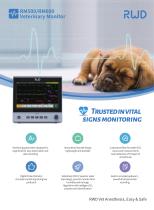 RM500/RM600 Veterinary Monitor