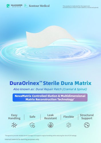 5_Brochure EN_DuraOrinex&trade; Sterile Dura Matrix_Salamander_2025